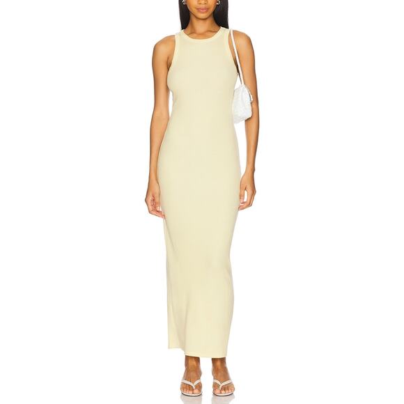Sprwmn 'Racer' Tan Tencel Maxi Dress Size XS - Picture 1 of 4